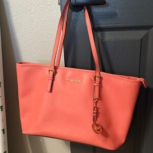 Michael Kors Pink Tote Bag